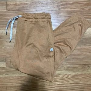 Vuori Jogger Flax Heather Yellow S